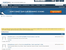 Tablet Screenshot of forums.puntomk2.co.uk